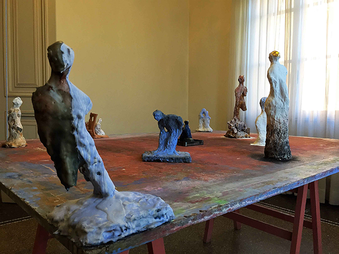 The Sculpture's Table