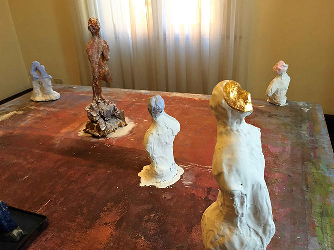 The Sculpture's Table