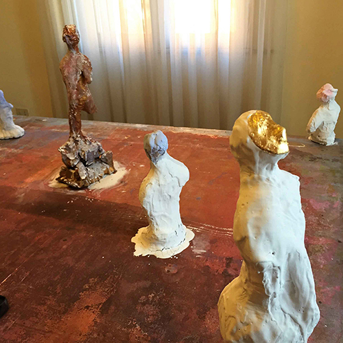 The Sculpture's Table - 2014